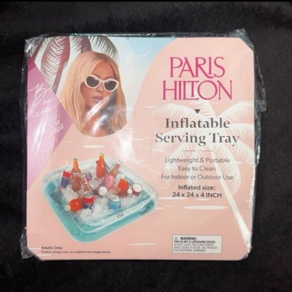 Paris Hilton inflatable Serving Tray
